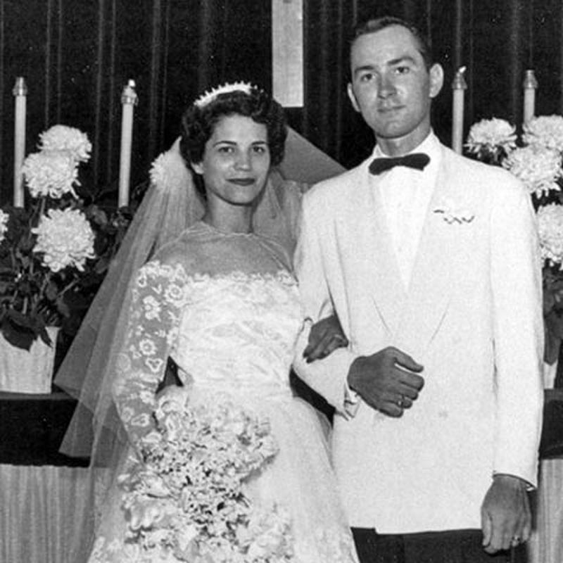 Eva and Ernie Serrano in 1952